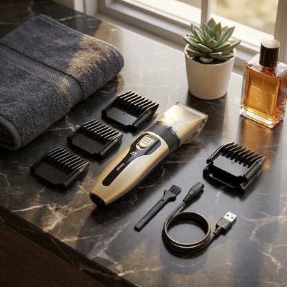 Rechargeable Cordless Hair Clipper For Men