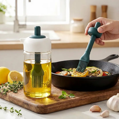 Plastic 2 In 1 Oil Dispenser 250 ml