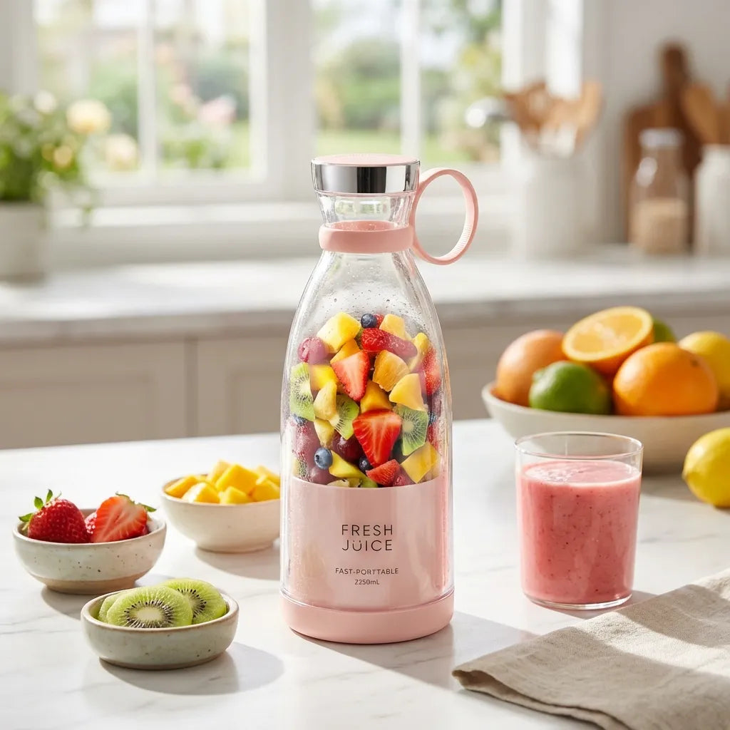 Electric Portable Mini Juicer Bottle