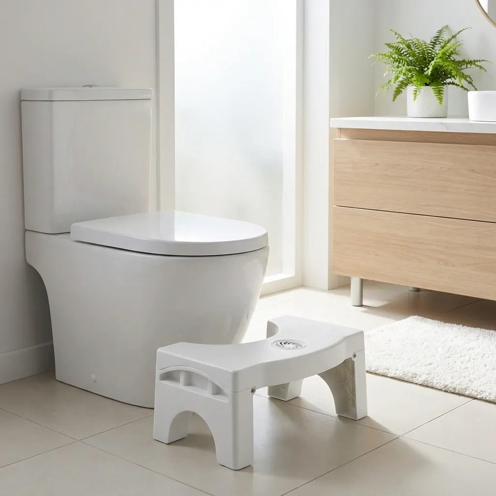 Plastic Foldable Anti-Constipation Potty Training Stool with Air Freshener Slot