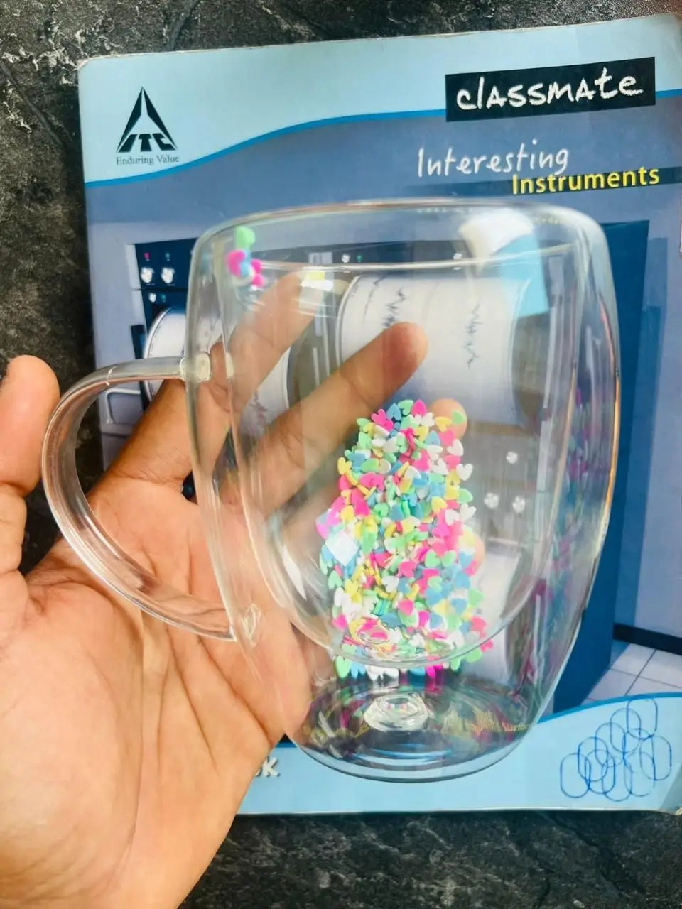 Double Walled Glass Mugs