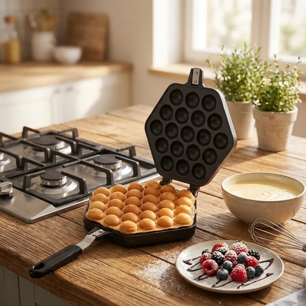 Bubble Waffle Maker Pan