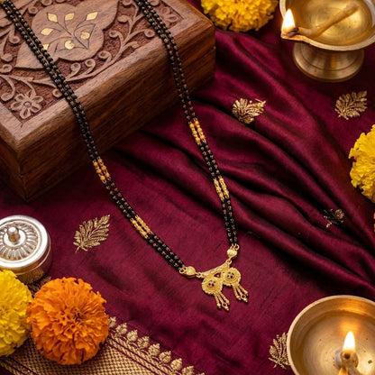 Beautiful Gold Plated Mangalsutra