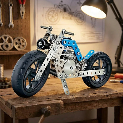 Metal Cruiser Motorcycle Construction Kit