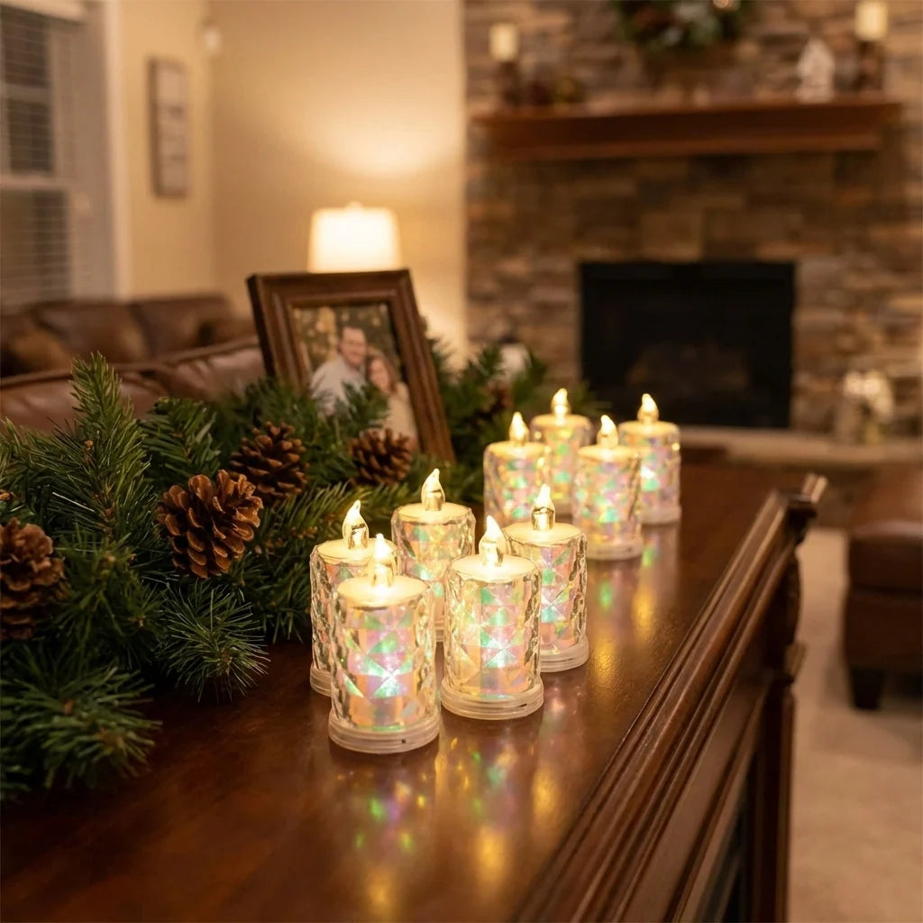 Flickering LED Tealight Candles