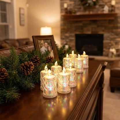 Flickering LED Tealight Candles