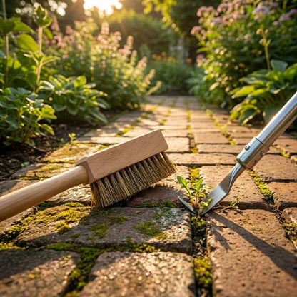 Hard Wire Weed Removal Brush Tool