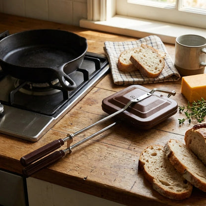 Flame-Based Sandwich Toaster