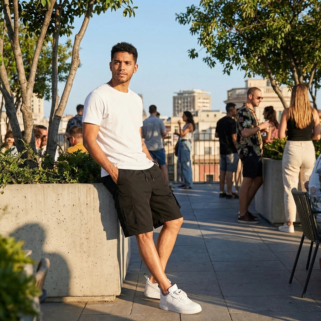 Men’s Cargo Shorts Trio