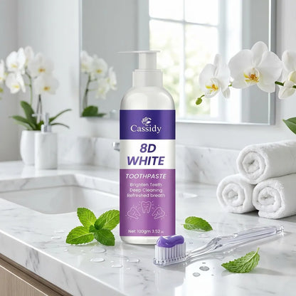 8D Whitening Toothpaste Duo