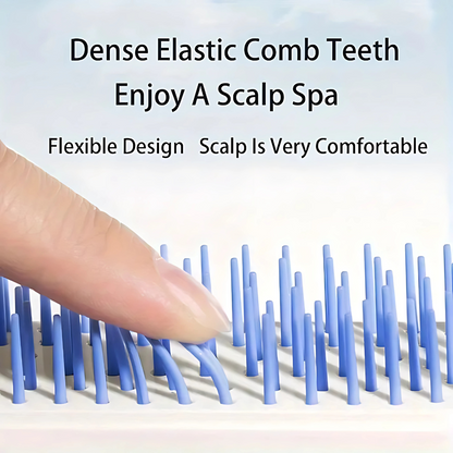 Self-cleaning Anti-static Massage Comb-Pack of 1