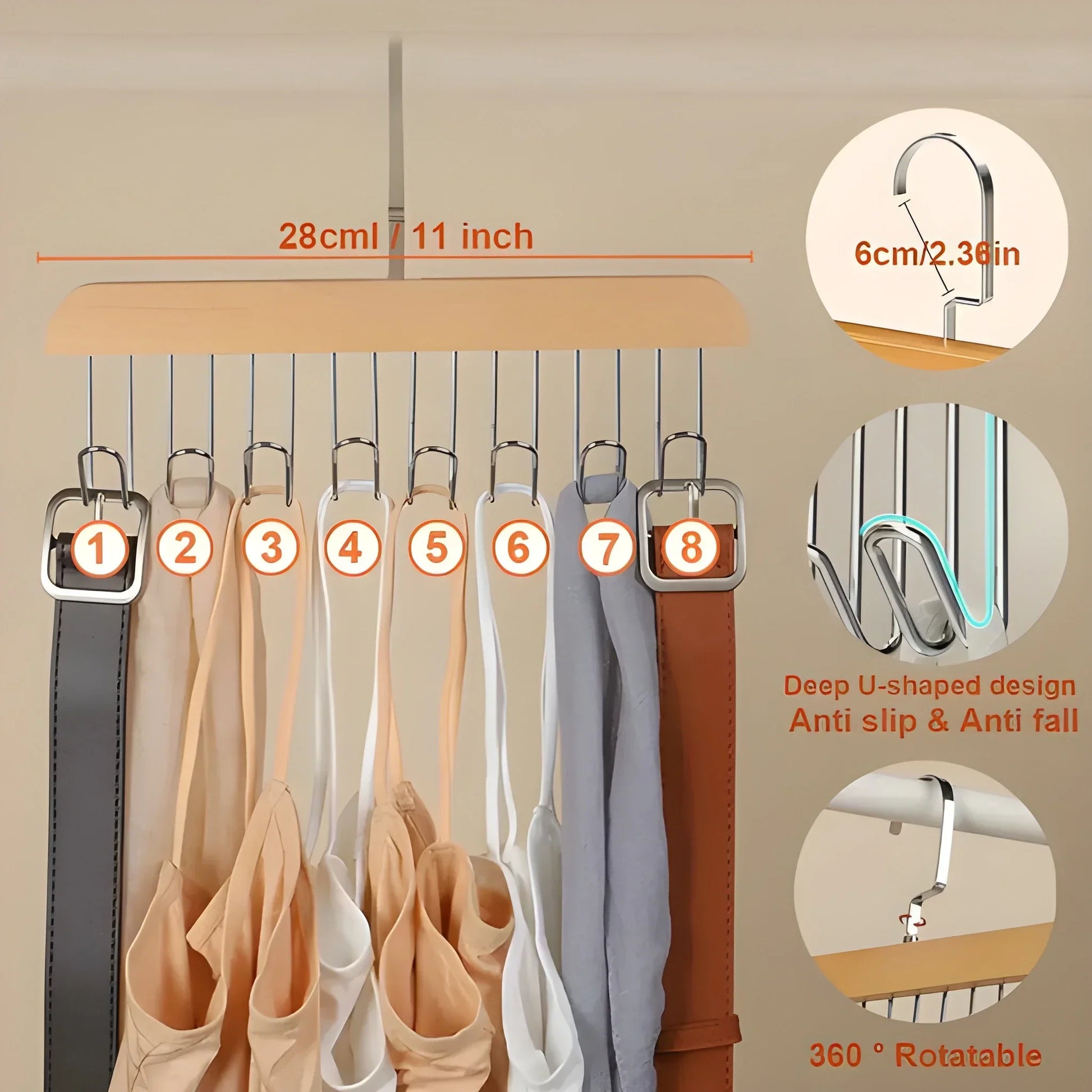 Best 8-hook space saver - fitness toys | 2025 | fast shipping