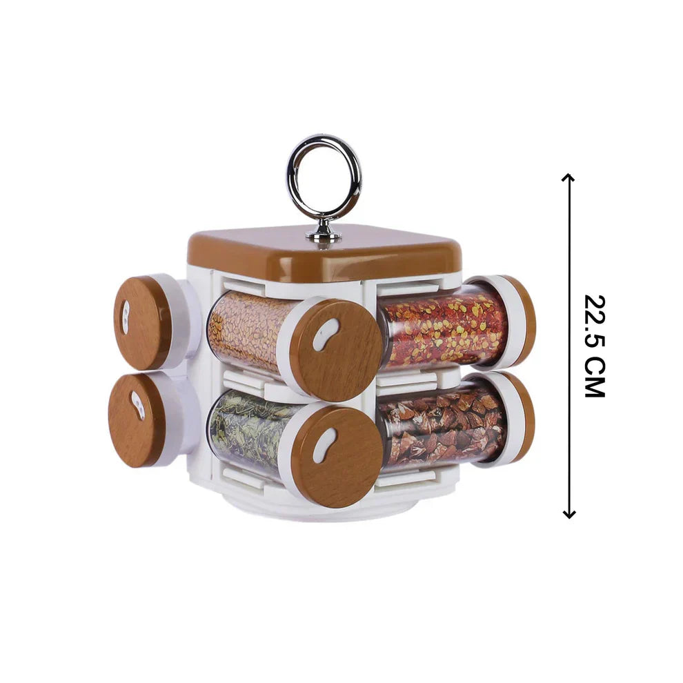 Best 8-jar revolving spice rack - organizers | 2025 | fast shipping