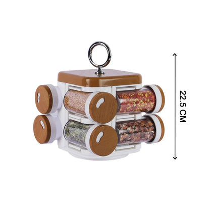 Best 8-jar revolving spice rack - organizers | 2025 | fast shipping