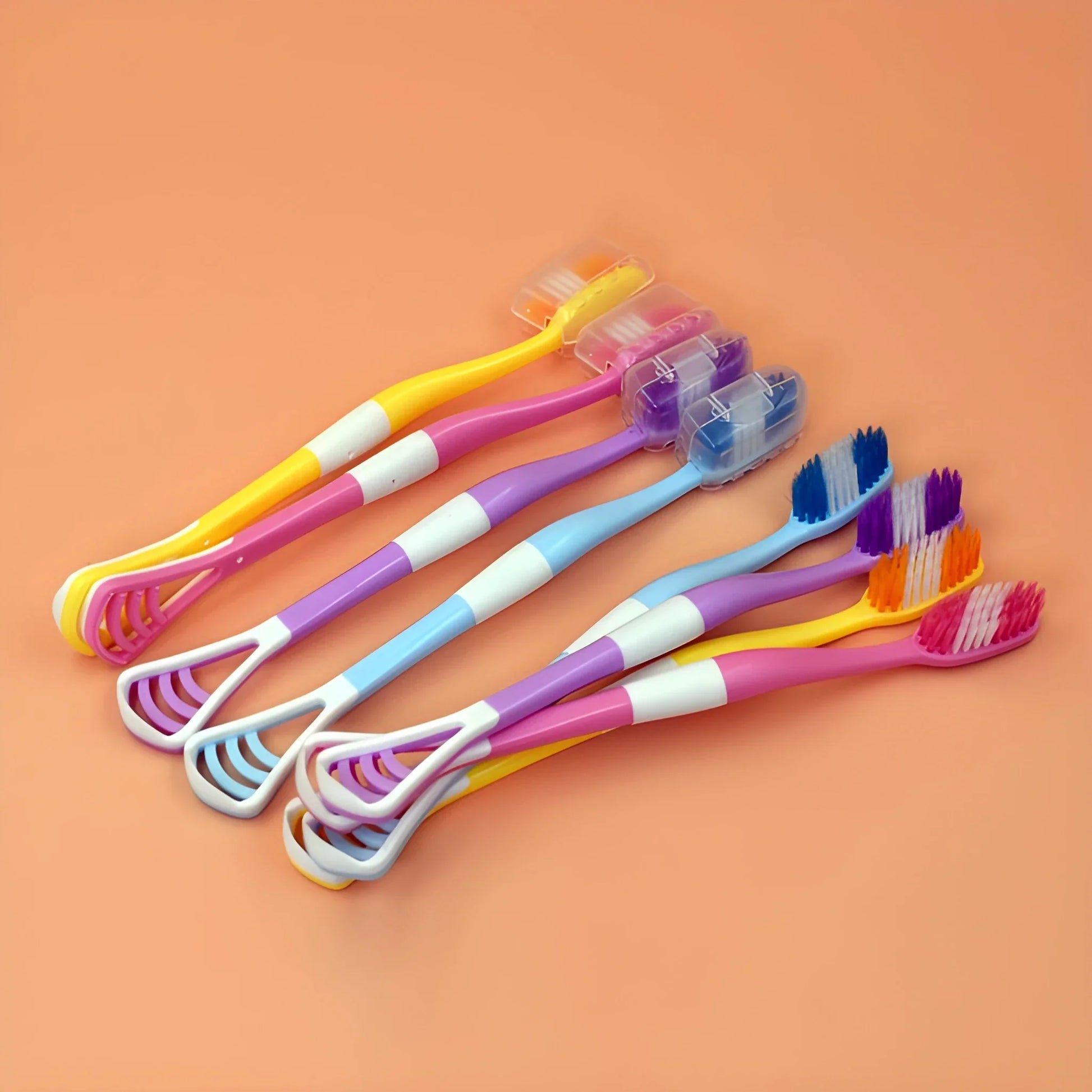 8-Pack Toothbrush Organizer Case - Personal Care