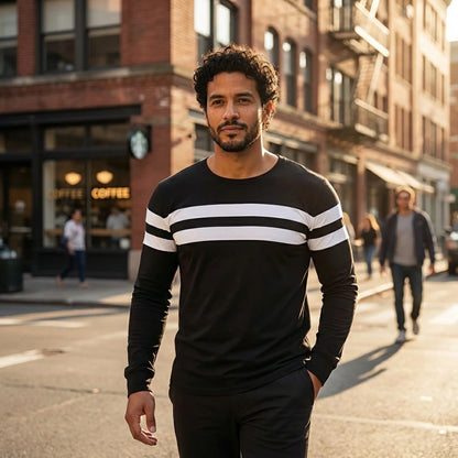 Essential Black Cotton Tees