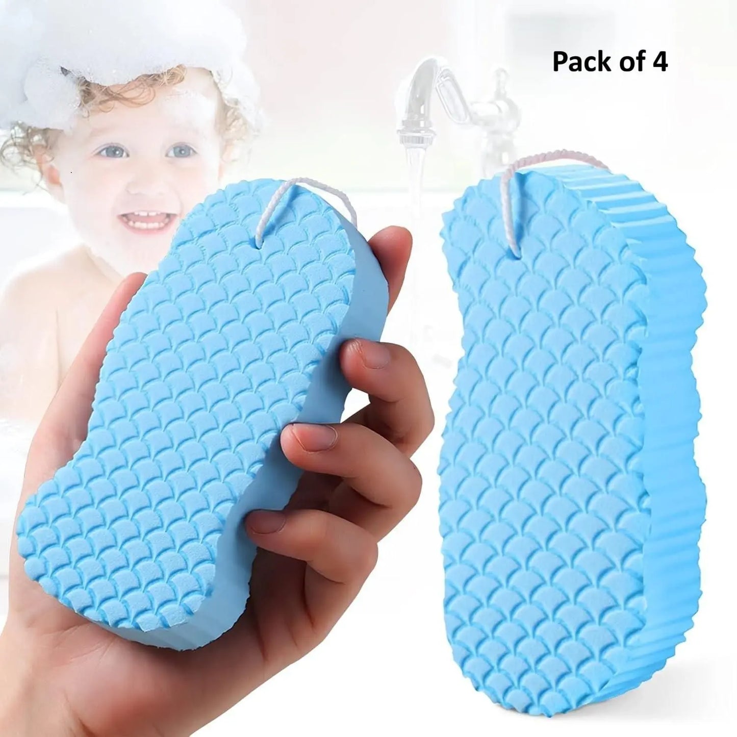 Kids Bath Sponge Pack