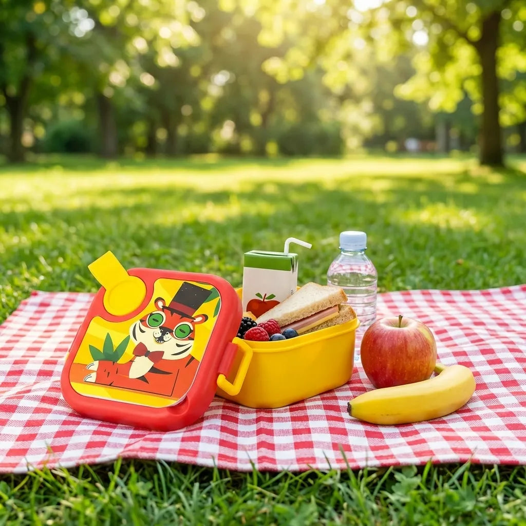 Kids Tiger Lunch Box
