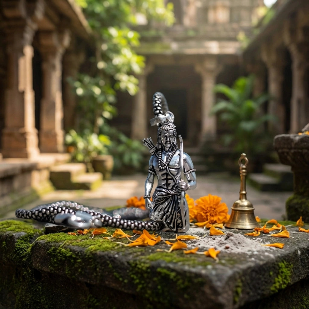 Lord Ram Pendant With Chain