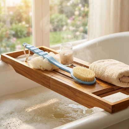 Double Sided Bath Brush Scrubber for bathing