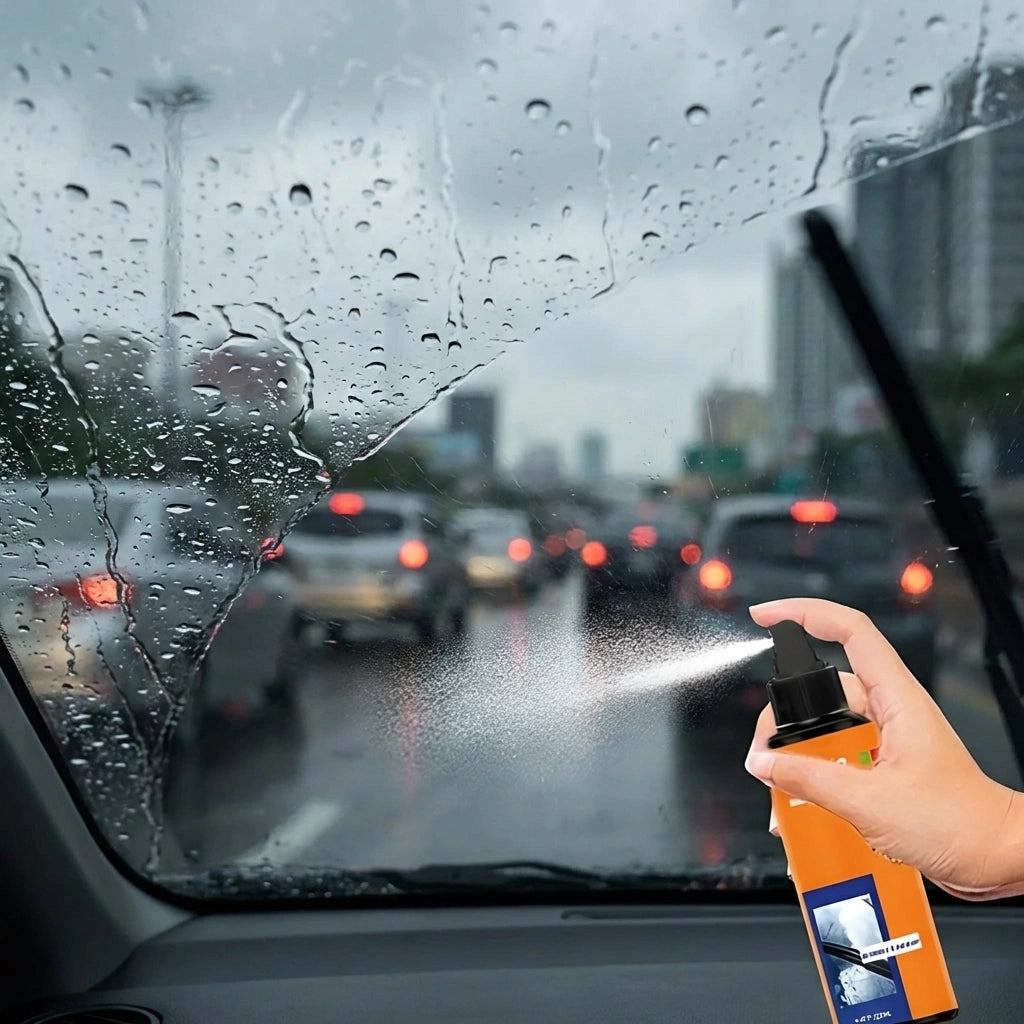 Glass Rain Repellent Spray