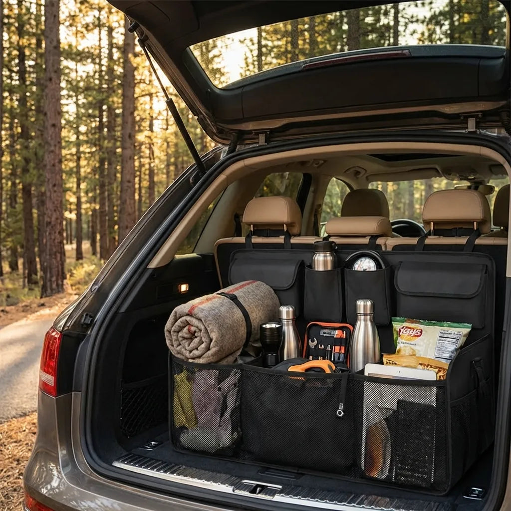 Car Backseat Trunk Organizer