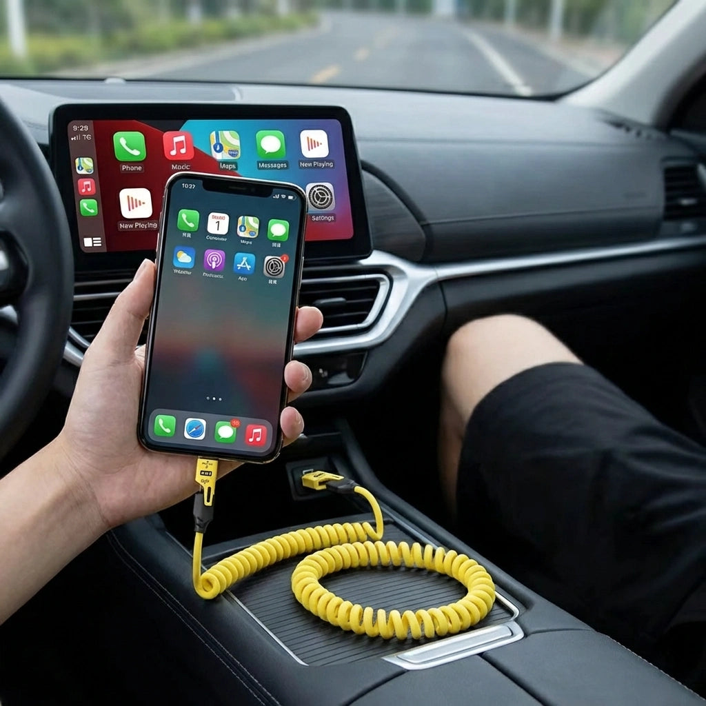 4 in 1 Spring Data Cable