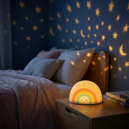 Rainbow Star Projector Light