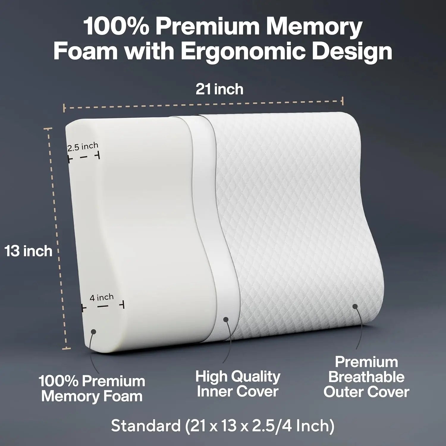 Orthopedic Pillow Neck Slider Pillow