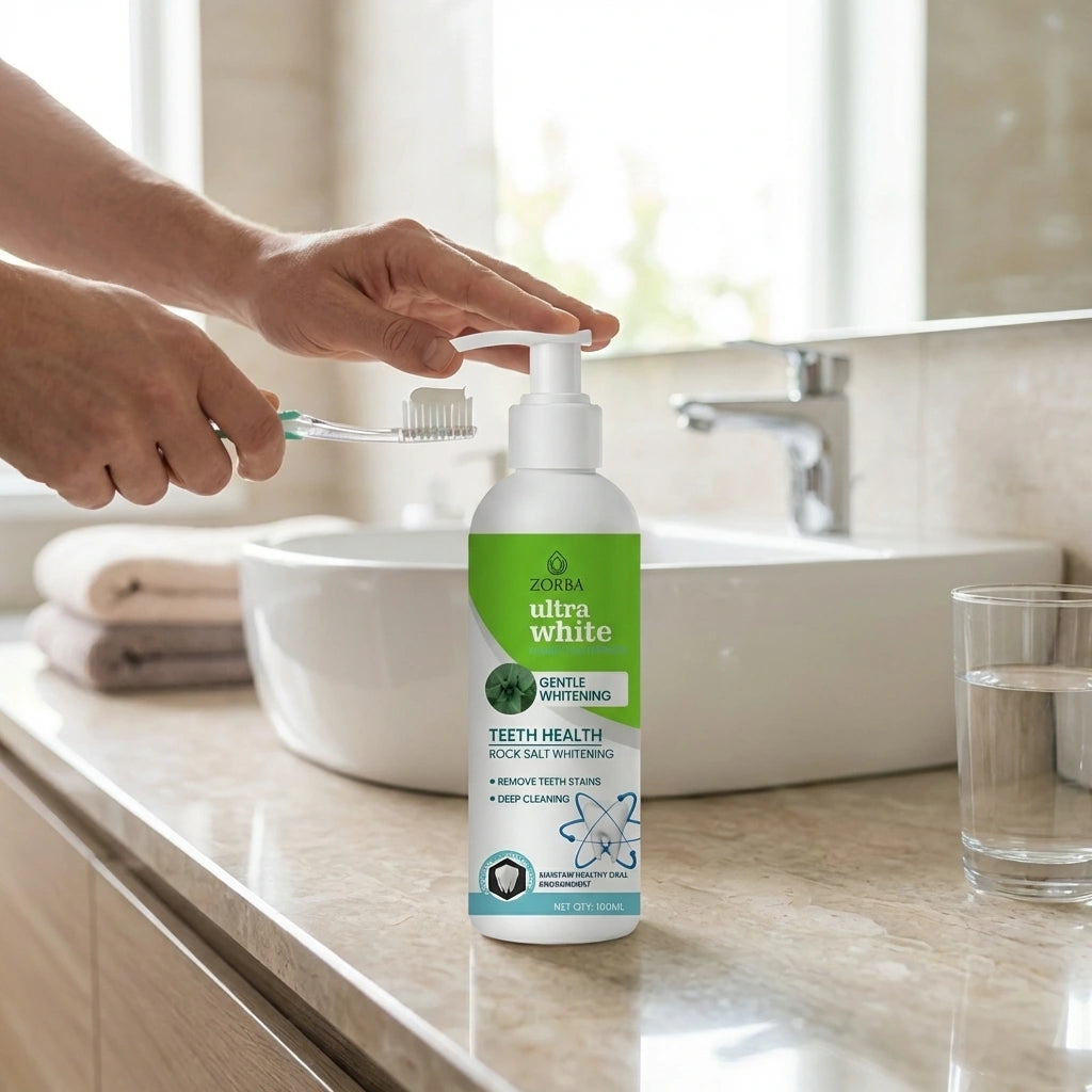 Zorba Ultra White Liquid Toothpaste 100ML (Pack of 2)