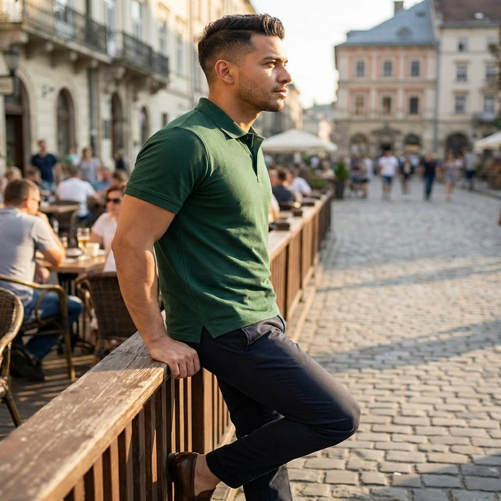 Slim Fit Polo 3-Pack