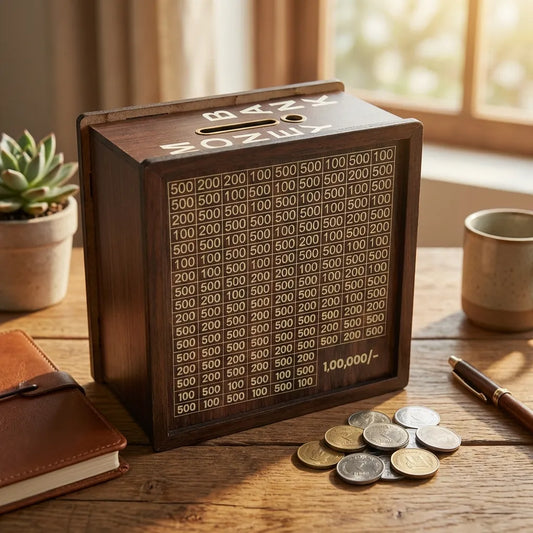 Savings Challenge Piggy Bank