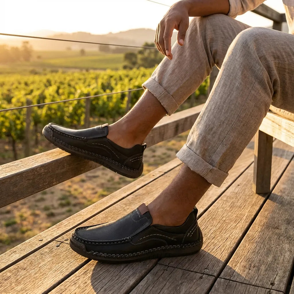 Breathable Anti-Slip Slip-Ons