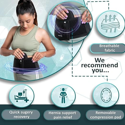 Umbilical Support Belt with Pad