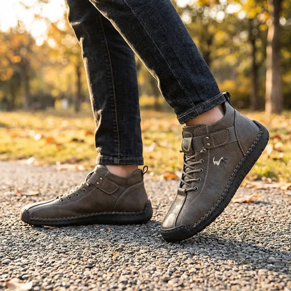 Men's Hiking Shoes High Top Shoes Thickened