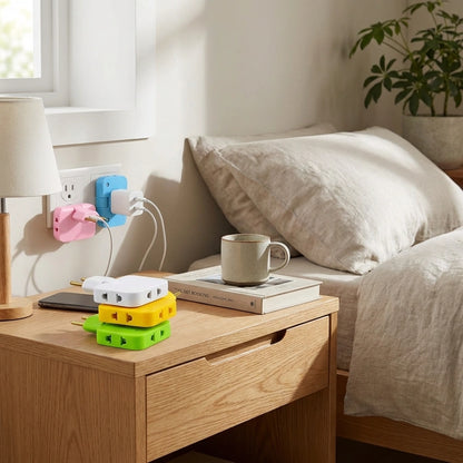 Rotating EU Plug Extender