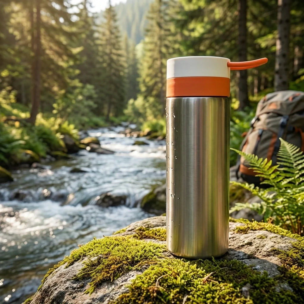 Compact Loop Handle Water Bottle