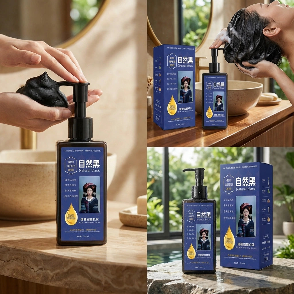 Herbal Hair Dye Shampoo