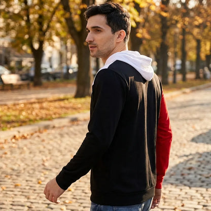 Color Block Hooded Tee