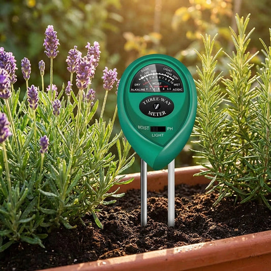 3-in-1 Soil Tester ( Moisture/pH/Light )