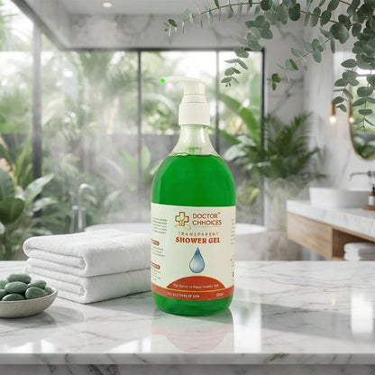 Transparent Shower Gel Pump