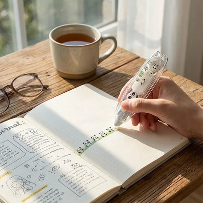Cute Sticker Tape Pen