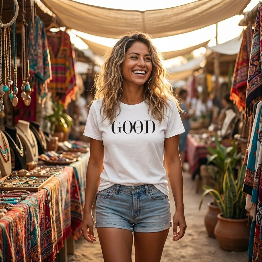 Women's Cotton Printed T-Shirt