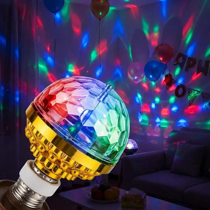 Rotating Magic Ball Light with Lamp Holder Set