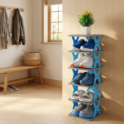 Smart Foldable Shoes Tier Shoe Rack 4 Layer