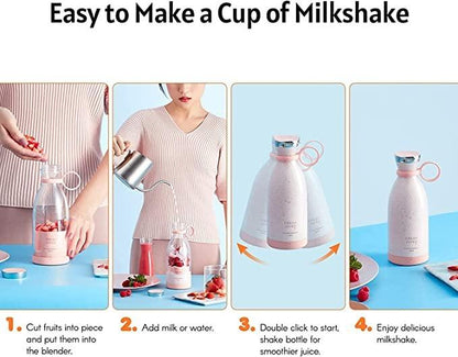 Electric Portable Mini Juicer Bottle