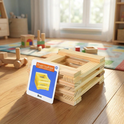 Wooden Brain Puzzle