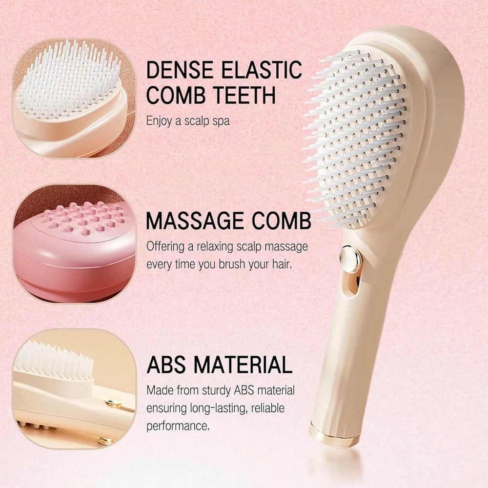 Scalp Massage Comb – Retractable Bristles