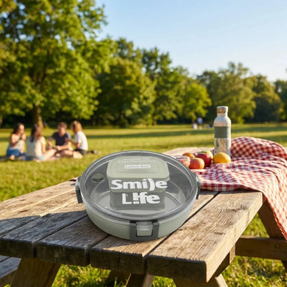Stainless Steel Round Lunch Box