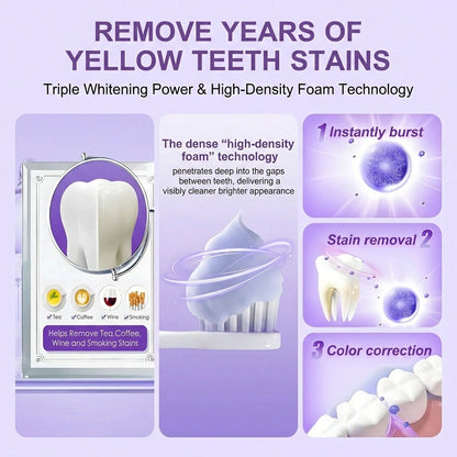 Purple Luxe Whitening Toothpaste
